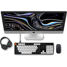 Load image into Gallery viewer, Keychron C2 104 Keys Full Size Wired Mechanical Keyboard for Mac Windows, Hot-swappable Gateron Brown Switch RGB LED Backlit Double-Shot ABS Keycaps, USB-C Gaming Keyboard for Gamer/Typists/Office