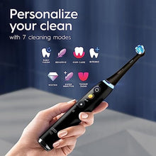 Load image into Gallery viewer, Oral-B iO Series 9 Electric Toothbrush with 4 Brush Heads, Aqua Alabaster