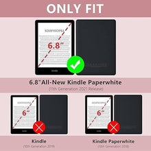 Load image into Gallery viewer, COO Case for 6.8” Kindle Paperwhite Premium Lightweight PU Leather Book Cover with Auto Wake/Sleep for Kindle Paperwhite 11th Generation 6.8" 2021 Released