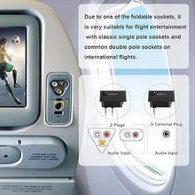 Load image into Gallery viewer, eppfun Professional Bluetooth 5.2 Transmitter for Airplane, Dual Connection Wireless Audio Adapter with aptX Low Latency/Aptx HD for Earbuds/Headphones