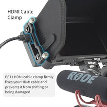 Load image into Gallery viewer, Nitze Cage Kit for Atomos Ninja V/Ninja V+/ Ninja/Ninja Ultra/Zato Connect/Shinobi, with Sunhood, HDMI Cable Clamp, Built-in NATO Rail and Cold Shoe - JT-A02B