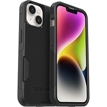 Load image into Gallery viewer, OtterBox iPhone 14 & iPhone 13 Commuter Series Case - Black, Slim & Tough, Pocket-Friendly, with Port Protection