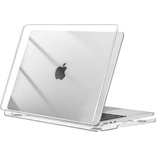 Load image into Gallery viewer, MOSISO Compatible with MacBook Air 13 inch Case 2025 2024 2023 2022 Release M3 A3113 M2 A2681 Touch ID, Protective Plastic Hard Shell Cover Compatible with MacBook Air 13.6 inch Case, Crystal Clear