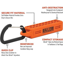 Load image into Gallery viewer, Railer Allen Wrench Hex Bit Set 2 Inch Impact Driver 20pc Hex Bit Set With A Bit Holder & Carabiner. Premium S2 Steel, Ideal For Furniture Screws
