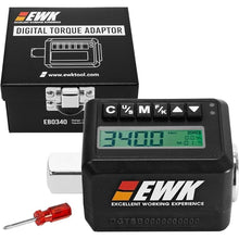 Load image into Gallery viewer, EWK 1/2-inch Drive Heavy-Duty Digital Torque Adapter 12.5-250 ft-lbs (17-340 Nm), Electronic Torque Wrench Converter for Cars, Trucks, Large Bolts