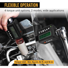 Load image into Gallery viewer, EWK 1/2-inch Drive Heavy-Duty Digital Torque Adapter 12.5-250 ft-lbs (17-340 Nm), Electronic Torque Wrench Converter for Cars, Trucks, Large Bolts