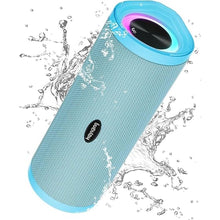 Load image into Gallery viewer, HEYSONG Portable Bluetooth Speaker, Waterproof Wireless Shower Speakers with Good Bass, IPX7 Floating, 5000mAh, TF Card, Loud Sound for Beach, Pool, Kayak Accessories, Gifts for Women, Girl-Sky Blue