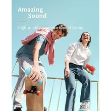 Load image into Gallery viewer, HEYSONG Portable Bluetooth Speaker, Waterproof Wireless Shower Speakers with Good Bass, IPX7 Floating, 5000mAh, TF Card, Loud Sound for Beach, Pool, Kayak Accessories, Gifts for Women, Girl-Sky Blue