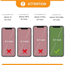 Load image into Gallery viewer, Bocasal Detachable Wallet Case for iPhone 14 Pro Max RFID Blocking Card Slots Holder Premium PU Leather Magnetic Kickstand Shockproof Wrist Strap Removable Flip Protective Cover 5G 6.7 inch (Brown)