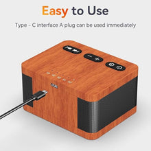 Load image into Gallery viewer, Sound Machine White Noise Machine with 30 Soothing Sounds 36 Levels Volume 5 Timers and Memory Function Effectively Blocks Noise Ideal Sleep Machine for Baby Kids Adults… (Wood Grain)