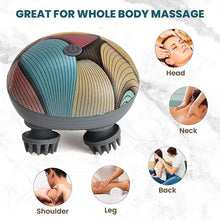 Load image into Gallery viewer, EILISON Cordless Hair Scalp Massager- Electric Head Massager with Kneading Massage, IPX-6 Waterproof Handheld Portable Head Scratcher Massager for Hair Growth, Deep Clean & Stress Relax