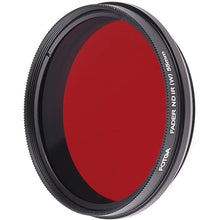 Load image into Gallery viewer, Foto4easy 55mm Infared Filter,Adjustable 530nm to 750nm Infrared X-Ray IR Filter for DSLR Camera Lens