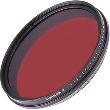 Load image into Gallery viewer, Foto4easy 43mm Infared Filter,Adjustable 530nm to 750nm Infrared X-Ray IR Filter for DSLR Camera Lens
