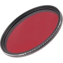 Load image into Gallery viewer, Foto4easy 82mm Infared Filter,Adjustable 530nm to 750nm Infrared X-Ray IR Filter for DSLR Camera Lens