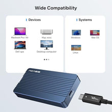 Load image into Gallery viewer, ACASIS 40Gbps M.2 NVMe SSD Enclosure, TBU405 for M1 M2 Pro/Max, Compatible with Thunderbolt 4/3/USB3.2/3.1/3.0/2.0, M.2 Enclosure Support SSD 2280/2260/2242/2230 B+M M-Key