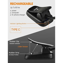 Load image into Gallery viewer, Vekkia Folding Music Stand Light - Portable 42 - Led Rechargeable, Super - Bright Clip - on Piano Lamp. Professional 5 Brightness×3 Color Temperature, for Grand Piano, Book Reading