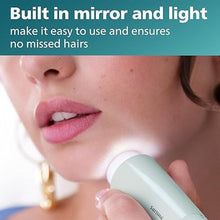 Load image into Gallery viewer, Philips Beauty Series 5000 Electric Shaver and Personal Groomer for Women, Cordless & Compact, Hypoallergenic Head, Gentle & Quick Hair Removal Easy Touch Ups, Mint Green, BRR474/00
