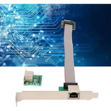 Load image into Gallery viewer, Gigabit Ethernet Server Adapter, M.2 A E Key Single Port Gigabit Server NIC Adapter 1000M RJ45 Ethernet NIC.