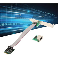 Load image into Gallery viewer, Gigabit Ethernet Server Adapter, M.2 A E Key Single Port Gigabit Server NIC Adapter 1000M RJ45 Ethernet NIC.
