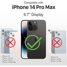 Load image into Gallery viewer, VENA vCommute Wallet Case Compatible with Apple iPhone 14 Pro Max (6.7"-inch), (Military Grade Drop Protection) Flip Leather Cover Card Slot Holder with Kickstand - Blue