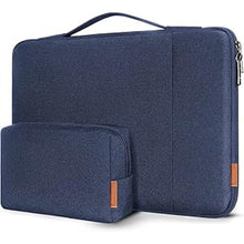 Load image into Gallery viewer, DOMISO 14 inch Laptop Sleeve Case Water Resistant Shockproof Protective Computer Bag for 14" Notebook/15 MacBook Pro/HP Stream/ThinkPad Yoga/Dell/Asus with Accesory Bag,Navy