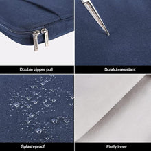 Load image into Gallery viewer, DOMISO 14 inch Laptop Sleeve Case Water Resistant Shockproof Protective Computer Bag for 14" Notebook/15 MacBook Pro/HP Stream/ThinkPad Yoga/Dell/Asus with Accesory Bag,Navy