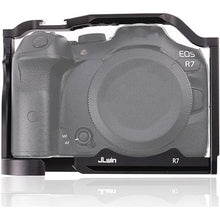 Load image into Gallery viewer, Foto4easy Aluminum Alloy R7 Cage for Canon EOS R7 Mirrorless Digital Camera Body,Cage Rig with Quick Release Plate for Arca