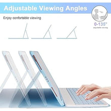 Load image into Gallery viewer, LAMA Slim Detachable Keyboard Case for iPad 10th Generation 10.9" 2022 (A2696/A2757/A2777), Wireless Keyboard Case with Pencil Holder for iPad 10th Generation, Blue