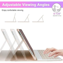 Load image into Gallery viewer, LAMA Slim Detachable Keyboard Case for iPad 10th Generation 10.9" 2022 (A2696/A2757/A2777), Wireless Keyboard Case with Pencil Holder for iPad 10th Generation, Pink