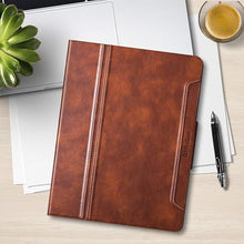 Load image into Gallery viewer, Antbox Case for iPad 10th Generation 10.9'' 2022 with Built-in Pencil Holder Auto Sleep/Wake Function PU Leather Smart Cover for iPad 10th Generation(10.9'') (Brown)