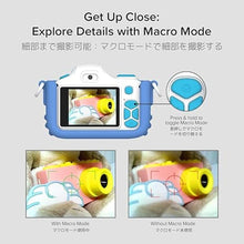 Load image into Gallery viewer, myFirst Camera 3 - Kids Digital Camera, Video Camera for Toddlers, 16MP, 1080HD Video, MicroSD Card, with Selfie & Macro Lens, LED Flash, Neck Lanyard, for Kids 3-12 (Yellow)