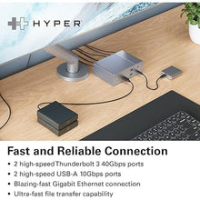 Load image into Gallery viewer, HyperDrive GEN2 14-in-1 Thunderbolt 3 Dock for MacBook Pro/Air, iPad, PC - High-Speed Thunderbolt Docking Station - 40Gbps, Gigabit Ethernet, 85W PD