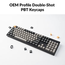 Load image into Gallery viewer, Keychron C2 Pro Wired Custom Mechanical Keyboard Full Size Layout QMK/VIA Programmable Macro White Backlit with Tactile Brown Switch OEM Profile Double-Shot PBT Keycaps for Mac Windows Linux