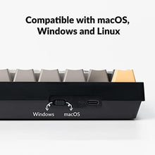 Load image into Gallery viewer, Keychron C2 Pro Wired Custom Mechanical Keyboard Full Size Layout QMK/VIA Programmable Macro White Backlit with Tactile Brown Switch OEM Profile Double-Shot PBT Keycaps for Mac Windows Linux
