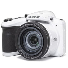 Load image into Gallery viewer, KODAK PIXPRO AZ405-WH 20MP Digital Camera 40X Optical Zoom 24mm Wide Angle Lens Optical Image Stabilization 1080P Full HD Video 3" LCD Vlogging Camera (White), Full Frame