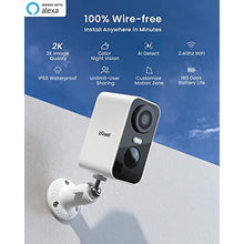Load image into Gallery viewer, ieGeek Security Cameras Wireless Outdoor 2-Pack, 2K WiFi Surveillance Camera for Home Security, Battery Powered Security Cameras with Siren & Spotlight, AI Detection, App for Phone, IP65 Waterproof