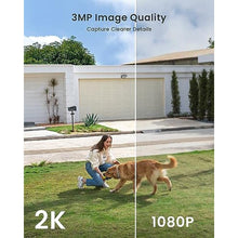 Load image into Gallery viewer, ieGeek Security Cameras Wireless Outdoor 2-Pack, 2K WiFi Surveillance Camera for Home Security, Battery Powered Security Cameras with Siren & Spotlight, AI Detection, App for Phone, IP65 Waterproof