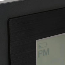 Load image into Gallery viewer, La Crosse Technology 513-75624-INT Digital Atomic Clock with Outdoor Temperature and Moon Phase,Black