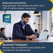 Load image into Gallery viewer, Jabra Evolve2 True Wireless in-Ear Bluetooth Earbuds with Active Noise Cancellation (ANC) and 4-mic MultiSensor Voice Technology - Microsoft Teams Certified, Works with All Other Meeting apps - Black