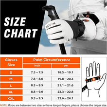 Load image into Gallery viewer, Heated Gloves for Men Women 7.4V Battery 22.2Wh Rechargeable Touchscreen Waterproof Electric Heated Gloves for Winter Outdoor Work Skiing Hiking Camping Ice Hockey
