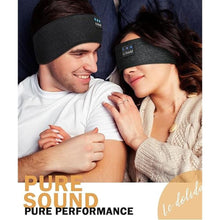Load image into Gallery viewer, LC-dolida Sleep Headphones Bluetooth Headband, Headband Headphones Wireless Earphones Hi-Fi Music Sleep Headband Earbuds, Sleeping Ear Muffs Sleep Mask Headphones Gifts for Men Women Kids Teens