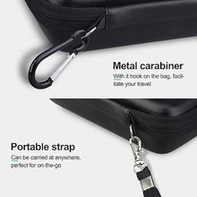 Load image into Gallery viewer, Lacdo Hard Drive Carrying Case for LaCie Rugged Mini/Rugged Thunderbolt USB 3.0 2.0 USB-C External Hard Drive Portable HDD 1TB 2TB 4TB 5TB EVA Shockproof Protective Storage Holder Travel Bag, Orange