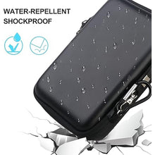 Load image into Gallery viewer, Lacdo Hard Drive Carrying Case for LaCie Rugged Mini/Rugged Thunderbolt USB 3.0 2.0 USB-C External Hard Drive Portable HDD 1TB 2TB 4TB 5TB EVA Shockproof Protective Storage Holder Travel Bag, Orange