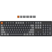 Load image into Gallery viewer, Keychron K10 Full Size Layout 104-Key Wireless Mechanical Keyboard, Hot-Swappable RGB Backlight with Gateron G Pro Brown Switch Aluminum Bluetooth/Wired Gaming Keyboard for Mac Windows