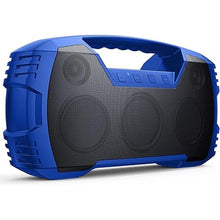 Load image into Gallery viewer, Houl Zallee IPX7 Waterproof Bluetooth Speaker, 40W (60W Peak) Portable Wireless Speakers, 32H Playtime, Stereo Loud Sound, Deep Bass, Bluetooth 5.0, Built-in Mic for Camping, Party, Gifts, Beach-Blue