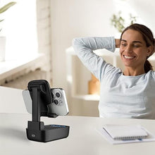 Load image into Gallery viewer, Gifts for Men Women,Birthday Gifts,Cell Phone Stand with Wireless Bluetooth Speaker, Punchy Bass & HD Stereo Sound Speaker for Home & Outdoors Compatible with iPhone/ipad/Samsung-Black