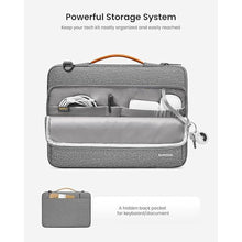 Load image into Gallery viewer, tomtoc 360 Protective Laptop Shoulder Bag for 13-inch MacBook Pro M2/A2686 M1/A2338 2022-2016, MacBook Air M3/A3113 M2/A2681 M1/A2337 2024-2018, Water-Resistant Laptop Accessory Carrying Case Sleeve