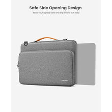 Load image into Gallery viewer, tomtoc 360 Protective Laptop Shoulder Bag for 13-inch MacBook Pro M2/A2686 M1/A2338 2022-2016, MacBook Air M3/A3113 M2/A2681 M1/A2337 2024-2018, Water-Resistant Laptop Accessory Carrying Case Sleeve