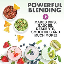 Load image into Gallery viewer, Bionic Blade Personal Blender 26.5 Oz, Cordless, Rechargeable 18,000 RPM Portable Blender for Shakes and Smoothies Mini Blender Portable 8.6" Tall, Seen On TV (Gunmetal)