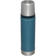 Load image into Gallery viewer, Stanley Classic Legendary Vacuum Bottle 20 oz | Wide Mouth with Leakproof Cup Lid | Keep Drinks Hot or Cold | Packable for Travel | Insulated Stainless Steel Thermos | BPA-Free | Hammertone Lake